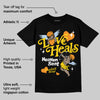 Yellow Ochre 6s DopeSkill T-Shirt New Love Heals Graphic