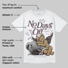 Burgundy Crush 3s DopeSkill T-Shirt New No Days Off Graphic