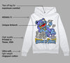 University Blue Collection DopeSkill Hoodie Sweatshirt Born To Be Rich Graphic