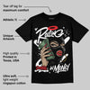 Black and White Collection DopeSkill T-Shirt Rolling in Money Graphic