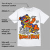 Dunk Futura Orange Blaze DopeSkill T-Shirt Born To Be Rich Graphic