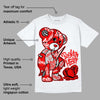 Cherry 12s DopeSkill T-Shirt Broken Heart Graphic