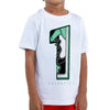 Green Glow 1s DopeSkill Toddler Kids T-shirt No.1 Graphic