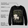 Medium Olive 3s DopeSkill Sweatshirt Speak It Graphic