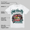 Gel 1130 White Dark Neptune DopeSkill T-Shirt Hot Mouth Graphic