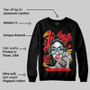 Red Collection DopeSkill Sweatshirt Living My Best Life Graphic