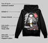 Black Cement 3s DopeSkill Hoodie Sweatshirt NPC Graphic