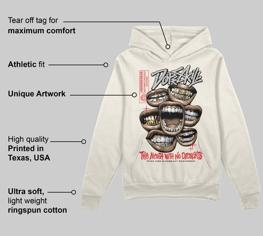 Sail 1s OG DopeSkill Hoodie Sweatshirt The Mouth With No Droughts Graphic