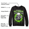 Neon Green Collection DopeSkill Sweatshirt Trapped Halloween Graphic