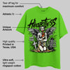 Neon Green Collection DopeSkill Neon Green T-shirt Heartless Graphic