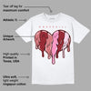 Valentine's Day Collection DopeSkill T-Shirt Slime Drip Heart Graphic