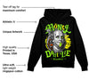 Neon Green Collection DopeSkill Hoodie Sweatshirt Money Don't Lie Graphic