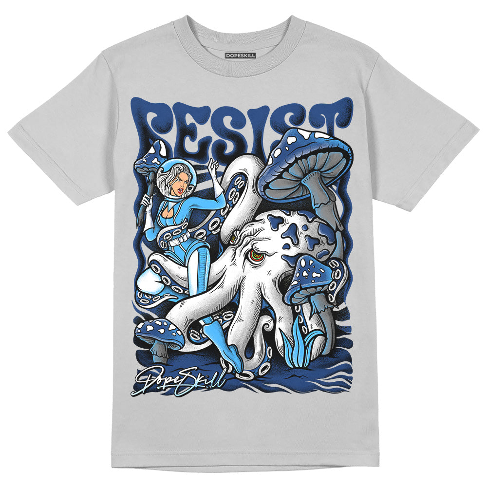 Jordan 13 Retro French Blue DopeSkill Light Steel Grey T-shirt Resist Graphic Streetwear