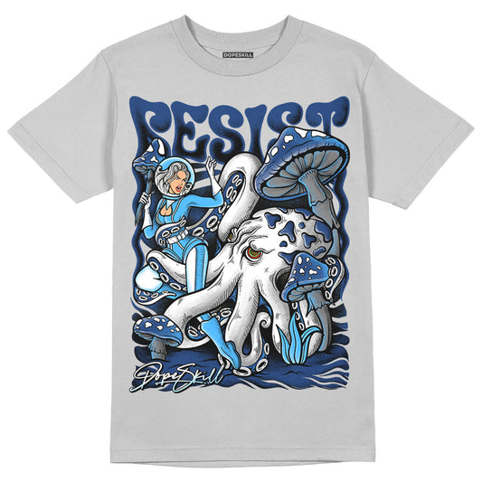 Jordan 13 Retro French Blue DopeSkill Light Steel Grey T-shirt Resist Graphic Streetwear