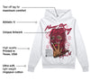 85 Metallic Burgundy 1s DopeSkill Hoodie Sweatshirt Never Stop Hustling Graphic