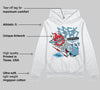 Legend Blue 11s DopeSkill Hoodie Sweatshirt Break Through Graphic