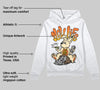 Orange Black White DopeSkill Hoodie Sweatshirt Slow Life Graphic