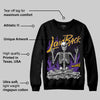 PURPLE 'Laid Back' DopeSkill Graphic Sweatshirt