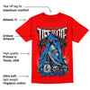 Cherry 11s DopeSkill Varsity Red T-shirt Life or Die Graphic