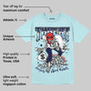 Dunk Glacier Blue DopeSkill Chambray T-shirt Threat Graphic