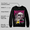 Rick RO Pink Leather Sneakers DopeSkill Sweatshirt Mystery Ghostly Grasp Graphic