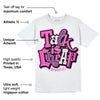 Hyper Violet 4s DopeSkill T-Shirt Talk Is Chip Graphic