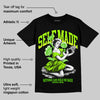 Neon Green 'Self Made' DopeSkill Graphic T-Shirt
