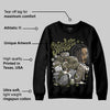 Medium Olive 3s DopeSkill Sweatshirt Stressless Graphic