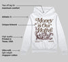 A Ma Maniere x Dark Mocha 4s DopeSkill Hoodie Sweatshirt Money Is Our Motive Typo Graphic