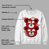 Black Toe 1s DopeSkill Sweatshirt New Double Bear Graphic