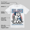 French Blue 12s DopeSkill T-Shirt Real Lover Graphic