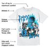 Military Blue 4s DopeSkill T-Shirt Drip'n Never Tripp'n Graphic