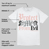 Gel 1130 Neutral Pink DopeSkill T-Shirt Protect Me From Evil Graphic