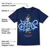 Georgetown 5s DopeSkill Midnight Navy T-shirt King Chess Graphic