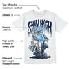 AJ Spizike White Obsidian DopeSkill T-Shirt Stay High Graphic