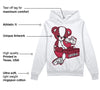 85 Metallic Burgundy 1s DopeSkill Hoodie Sweatshirt Sneakerhead BEAR Graphic