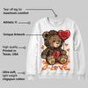 Samba Leopard Pack Preloved Red DopeSkill Sweatshirt Broken Bear Graphic