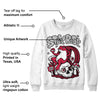 85 Metallic Burgundy 1s DopeSkill Sweatshirt Stay Busy Graphic