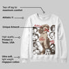 A Ma Maniere x Dark Mocha 4s DopeSkill Sweatshirt Built Different Graphic