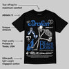 Blueberry 12s DopeSkill T-Shirt Broken Bones Graphic