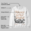 Cozy Girl 4s DopeSkill Sweatshirt Money Is Our Motive Typo Graphic