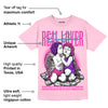 Pink Collection DopeSkill Pink T-shirt Real Lover Graphic