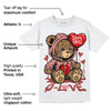 Dune Red 13s DopeSkill T-Shirt Broken Bear Graphic