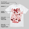 Bred 11s DopeSkill T-Shirt Real Y2K Players Graphic