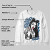 French Blue 12s DopeSkill Sweatshirt New H.M.O Graphic