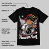 Black Cement 3s DopeSkill T-Shirt Heaven Sent Graphic