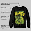 Neon Green Collection DopeSkill Sweatshirt Fight For Right Graphic