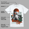 Dunk Low Team Dark Green Orange DopeSkill T-Shirt Boys Don't Cry Graphic