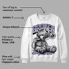 Indigo Haze 5s DopeSkill Sweatshirt Sick Bear Graphic