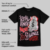 Arctic Pink 5s DopeSkill T-Shirt Real Ones Move In Silence Graphic